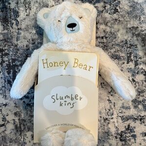 NEW in Original Packaging Slumberkins Honey Bear - Ivory